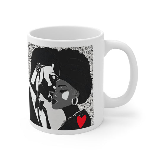 Black Love Mug